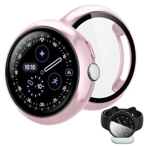 �y���������zBUITFOU For Google Pixel Watch 4 �J�o�[ 41MM Pixel Watch 4 �J�o�[ �[�d���T�|�[�g �����^ PC+�K���X�f�� ��̌^ �S�ʕی� �����ȒP �ϏՌ� �����ߗ� �w��h�~ ���h�~ �F�F���[�Y�G�b�W�A�T�C