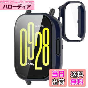 �y���������zJXRICH �Ή� xiaomi redmi watch 5 lite �P�[�X �Ή� �y�� PC+�����K���X �V���I�~ Redmi Watch 5 Lite �p �ی�J�o�[ �����x �����ȒP �ϏՌ� �S�ʕی� Redmi Watch 5 Lite �J�o�[�Ή� �F�F�u���[