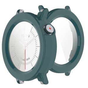 �y���������zBUITFOU For CMF Watch 3 Pro �J�o�[ CMF by Nothing Watch 3 Pro �P�[�X�Ή� �����^ PC+�K���X�f�� ��̌^ �S�ʕی� �����^ �����ȒP �ϏՌ� �����ߗ� �w��h�~ ���h�~ �F�F�O���[��