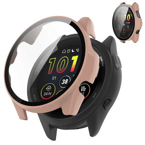 �y���������zTOORQR For GARMIN Venu 3�Ή� �P�[�X �K�[�~��Venu 3 �g�E�H�b�`�P�[�X �����K���X ��̌^ �ϏՌ� PC�f�ޒ����^ ���h�~ �S�ʕی� �w��h�~ ��U�h�~ �����x �����ߗ� venu 3 �p �J�o�[ 45mm 