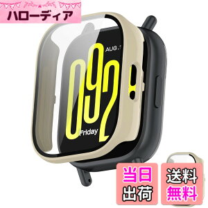 �y���������zINIAYOH For Redmi Watch 5 Lite �J�o�[ �i�V���I�~�jRedmi Watch 5 Lite �ی�P�[�X �����K���X�t�B����+���ϏՌ�PC�t���[�� ���˒ጸ �w��h�~ �y�ʃX�����݌v �F�F�z���C�g�A�T�C�Y�F5 Active