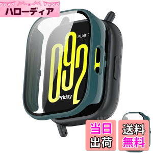 �y���������zINIAYOH For Redmi Watch 5 Lite �J�o�[ �i�V���I�~�jRedmi Watch 5 Lite �ی�P�[�X �����K���X�t�B����+���ϏՌ�PC�t���[�� ���˒ጸ �w��h�~ �y�ʃX�����݌v �F�F�O���[���A�T�C�Y�F5 Active