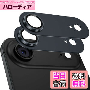 �y���������z�u2���Z�b�g�v�J�����t�B���� iPhone 16 /16 Plus /16Pro /16Pro Max/17/Air/17Pro/17 Pro Max�p �J�����ی� �S�ʕی� ������� �������ߗ� �����Y�J�o�[ �ϏՌ� 9H�����K���X �J�����J�o�[ �F�F�_
