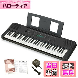 �y���������z���}�n �|�[�^�u���L�[�{�[�h 61���� �u���b�N PSR-E360B �֗��ȃ��b�X���@�\��^�b�`���X�|���X�𓋍� �F�F�u���b�N