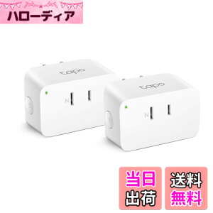 �y���������zTP-Link WiFi �X�}�[�g�v���O ���u���� �������R���Z���g Echo �V���[�Y/Google �z�[�� �Ή� �����R���g���[�� �T�[�L�����[�^�[ �n�u�s�v 3�N Tapo P105/A �F�F�X�}�[�g�v���O