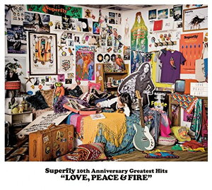 yzSuperfly 10th Anniversary Greatest HitswLOVE, PEACE & FIRExʏ
