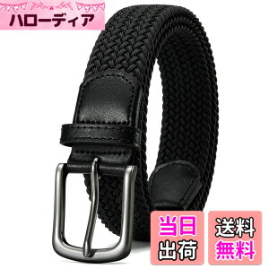 �y���������z[CHAOREN] �x���g �����Y ���b�V�� ���T�C�Y �҂ݍ��� �L�k �S���x���g �X�g���b�` �a�m �J�W���A�� �S���t 35mm�� �F�FA�u���b�N�A�T�C�Y�F�S��125cm/�E�G�X�g100cm-110cm�ɍœK