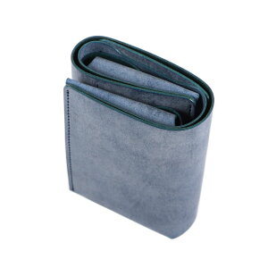 �y���������z[FABRIK] ���z �O�܂���z �t�@�u���b�N ������������ăR���p�N�g�ȍ��z TRI-FOLD WALLET �{�v �����Y �v���[���g ������ �~�j���z �F�F�u���[