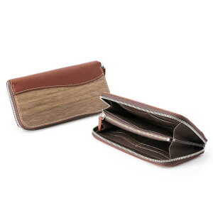 yz[VARCO REAL WOOD] Round zip wallet z Eht@Xi[ EhWbv EHbg Y fB[X {v VR Ebh U[ { FFK