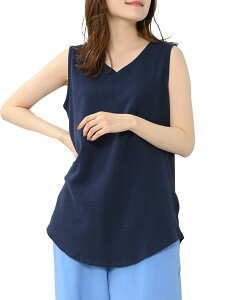 yz[JANJAM] 傫TCY fB[X ^Ngbv btf VlbN m[X[u Ci[ gbvX cotton100 FFlCr[ATCYF4L