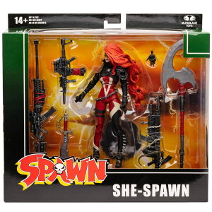 yz}Nt@[gCY X|[ 7C` fbNX ANVtBMA V[EX|[ / McFARLANE TOYS 2021 SPAWN 7inch Deluxe Action Figure SHE-SPAWN }Nt@[ X|[ jo[