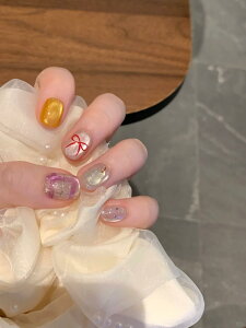 yzBIBII Nails lC`bv t 3D Z ԕ t ؍ lC lC`bv V[g 10 LbgAC }Olbg 100% handmade nailsŊȒP ėp\  킢 