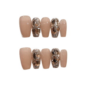 yzBIBII Nails lC`bv t 3D x̒ ԕ t ؍ lC lC`bv V[g 10 LbgAC }Olbg 100% handmade nailsŊȒP ėp\  