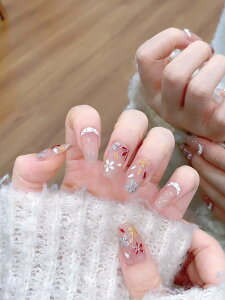 yzBIBII Nails lC`bv t 3D x ԕ t ؍ lC lC`bv V[g 10 LbgAC }Olbg 100% handmade nailsŊȒP ėp\  