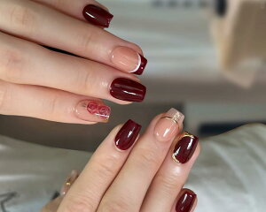 yzBIBII Nails lC`bv t 3D Z ԕ t ؍ lC lC`bv V[g 10 LbgAC }Olbg 100% handmade nailsŊȒP ėp\  킢 