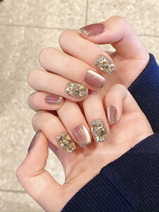 yzBIBII Nails lC`bv t 3D Z ԕ t ؍ lC lC`bv V[g 10 LbgAC }Olbg 100% handmade nailsŊȒP ėp\  킢 