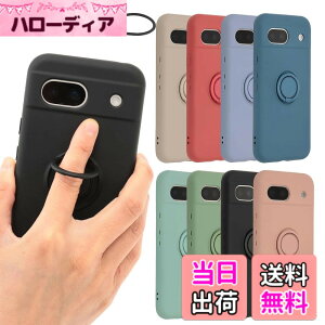 �y���������zPixel 8a �P�[�X �V���R�� �����O Google Pixel8a �\�t�g�P�[�X �J�o�[ �X�}�z�P�[�X ���^ �ی� �ϏՌ� �O�[�O�� �s�N�Z��8a au softbank docomo B016 �F�F�u���b�N�A�T�C�Y�FPixel 8a