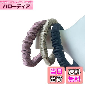 �y���������z�V���N�̃w�A�S�� �^���̃X�N�����`�[ �w�A�o���h YOOZI�̃g���[�X���X�w�A�^�C �����w�A�S���͔��ɗD���� �����⏗�̎q�ɓK���Ă��܂� �F�FD-mini-3pcs multicor�A�T�C�Y�FSmall