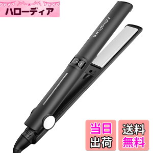 �y���������zMiropure �w�A�A�C���� �X�g���[�g�A�C���� 25mm �F�F�u���b�N�A�T�C�Y�F25mm