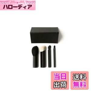 �y���������zSHAQUDA �~�X�~ 4�u���b�V�����g���C�A���O���P�[�X MISUMI 4 Brushes �� Triangle case [SCENE31] �F�F�u���b�N