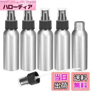 �y���������zuxcell 5�� �A���~�����ז��X�v���[�{�g��80ml/2.7oz���^�����^�t�̃A���R�[���ď[�U�\�ȗ��s�p�e�� �����v���X�`�b�N�m�Y���L���b�v�t�� �����X�L���P�A�R�X���e�B�b�N���[�{