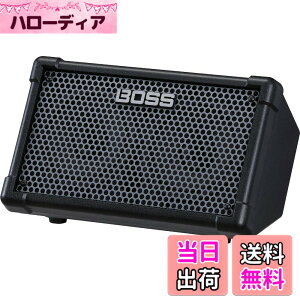 �y���������z�{�X BOSS �X�e���I�A���v CUBE Street II CUBE-ST2 BK �d�r�쓮 �y�ʐ݌v �ő�o��10W �����^�щ\ �X�g���[�g���C�u �H��p�t�H�[�}���X �g�[�N�C�x���g �}�C�N �M�^�[ �x�[�X �L���[