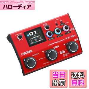 �y���������zBOSS �{�X VE-22 Vocal Performer �{�[�J���G�t�F�N�^�[