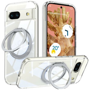 yzPixel 8a p P[X MagsafeΉ Google sNZ8a Jo[ 360°]X^h Uovon X}zP[X gуP[X CX[d ԍڃz_[ Ή Xgbvt  wh~ h~ 