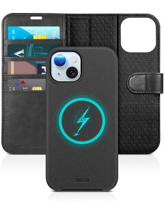 yzTUCCH iPhone 15 Ή P[X 蒠^ 2 in 1  ACtH 15 P[X 蒠^ p O\ Ռz Sʕی [RFIDubLO] J[h[ X^h@\ PU 2023N