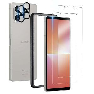 �y���������zBesecou �K���X�t�B���� Xperia 5 V �p 2�� + �J�����t�B���� 2���y���Ɏq�f�ސ��z�K�C�h�g�t�� �����K���X �t���ی� �C�A�h�~ �����x�^�b�` �w��h�~ �h������ ��U�h�~ �ϏՌ� �G�N