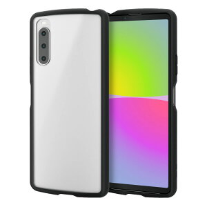 yzGR Xperia 10 IV (SO-52C SOG07 A202SO) P[X Jo[ ϏՌ dx8H wh~ y ^ wʃ}bg Xgbvz[t TOUGH SLIM LITE VL[NA ubN PM-X222TSLFCSBK