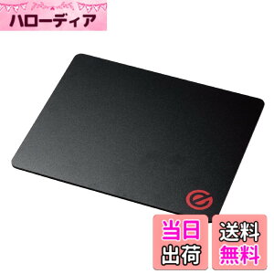 �y���������z�G���R�� �Q�[�~���O�}�E�X�p�b�h �}�E�X�p�b�h �n�[�h S�T�C�Y (250mmx210mm) �|���J�[�{�l�[�g ���R �u���b�N MP-GH02BK