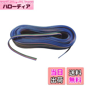 �y���������zLitaElek 10m LED�e�[�v�����P�[�u�� 4�s��LED�X�g���b�v�����R�[�h RGB LED�R�l�N�^���C�� SMD 5050 3528 2835 RGB LED�e�[�v���C�g�p RGB LED���{���P�[�u�� LED�o���h�G�N�X�e���_