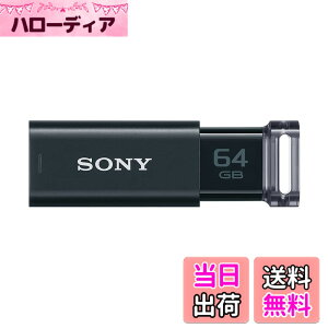 �y���������z�\�j�[(SONY) USB������ USB3.1 64GB �u���b�N �L���b�v���X USM64GUB [�������K�i]