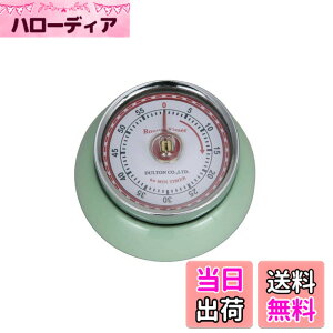 �y���������z�_���g��(Dulton) �L�b�`���p�i �L�b�`���^�C�}�[ �E�B�Y �}�O�l�b�g �~���g�O���[�� ����30x���a70mm KITCHEN TIMER WITH MAGNET M.GREEN 100-189MG