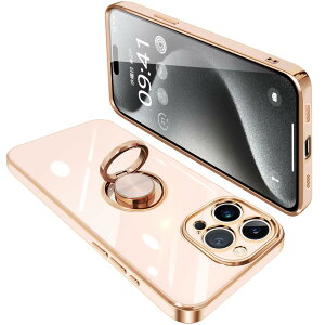 yziPhone15 Pro P[X Ot ACtH15Pro O Jo[ ϏՌ TPU 360°] X^h@\ bLH ԍڃz_[ Xgbvz[t 6.1C`isNj