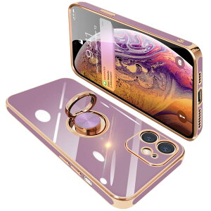 yziPhone12 Mini P[X Ot ACtH12Mini O Jo[ ϏՌ TPU bLH 360°] X^h@\ ԍڃz_[ Xgbvz[t 5.4C`ip[vj