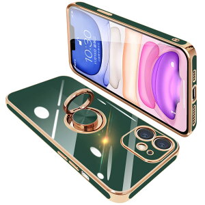 yziPhone11 P[X Ot ACtH11 O Jo[ ϏՌ TPU bLH 360°] X^h@\ ԍڃz_[ Xgbvz[t 6.1C`i_[NO[j