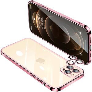 yzIPhone12 Pro Max P[X NA ACtH12ProMax Yی Jo[ ϏՌ  X}zP[X Sʕی y bLH TPU ^ Xgbvz[t ~ h~ 6.7C