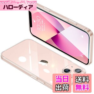 �y���������ziPhone13 �P�[�X �N���A �A�C�t�H��13 �J�o�[ �S���� �X�}�z�P�[�X �ϏՌ� �y�� TPU ���^ �X�g���b�v�z�[���t�� ����~�� �����h�~�i�����j