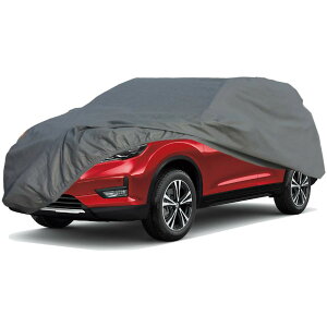 �y���������z�J�[�J�o�[ SUV�Ή� ������ �{�f�B�[�J�o�[ ���N�� 4�w�\�� �s�D�z �䕗 �h���h��h�o�h�ᎇ�O�� �l�G�Ή� (485*185*152CM, �O���[)