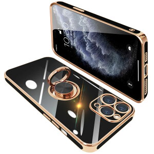 yziPhone11 Pro Max P[X Ot ACtH11promax O Jo[ ϏՌ TPU bLH 360°] X^h@\ ԍڃz_[ Xgbvz[t 6.5C`iubNj