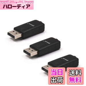 �y���������zEVanlak DispalyPort �w�b�h���X�S�[�X�g�N���V�b�N�X�^�C���f�B�X�v���C�G�~�����[�^�[ PC�p 4K DP �_�~�[�v���O �w�b�h���X1080@60Hz- 3840x2160@17Hz 3�p�b�N