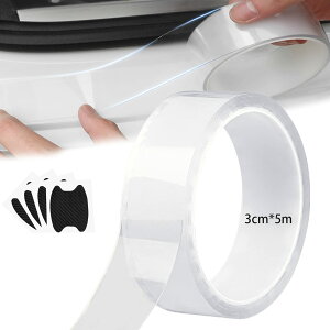 �y���������zAUTOYUZU 3CM*5M �ԗp�h�A�t�B���� �v���e�N�^�[�t�B���� �v���e�N�V�����t�B���� �{�f�B�ی�t�B���� �T�C�h�X�e�b�v�K�[�h �X�J�b�t�v���[�g �o���p�[�K�[�h �L�Y�h�~ �e�[�v�� 