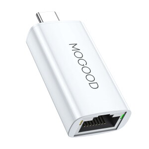 yzMOGOOD LANϊA_v^[ Type C to RJ45 1000Mbps Type-C LAN lbg[NA_v^ MKrbgC[Tlbg m[gp\RAMacBookASurface XPSAWindowsALinuxAMacOSȂǂɑΉ