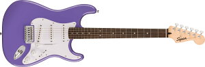 yzSquier by Fender XNC[ GLM^[ Squier Sonic Stratocaster, Laurel Fingerboard, White Pickguard, Ultraviolet \tgP[Xt