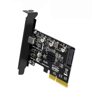 yzNFHK USB 3.2 Gen2 Type-C 20Gbps USB-C - PCI-E 4X ExpressJ[hA_v^[ fXNgbv}U[{[hp