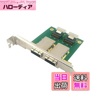 �y���������zNFHK Dual Ports Mini SAS SFF-8088 To SAS 36�s��SFF-8087 PCI��PCBA�̏����A�_�v�^