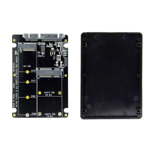 yzNFHK 2C1R{ M.2 NGFF B-Key & mSATA SSD to SATA 3.0 A_v^[Ro[^[P[XGN[W
