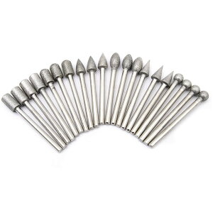 �y���������zKIMLONTON 20�{�Z�b�g �d���_�C�������h�r�b�g ���t�u�� 3mm���_�C�������h�o�[ ����c�[�� �����d�グ�p ����r�b�g �~�j���[�^�[�p �u��